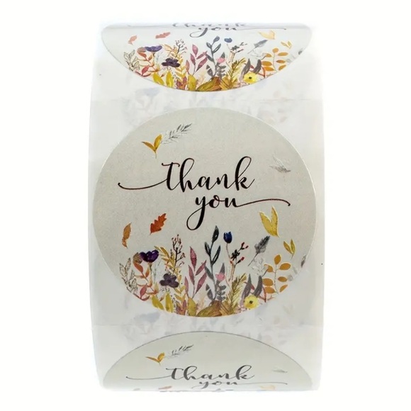 500 pcs "Thank You for Supporting My Small Business" Stickers - Picture 3 of 7